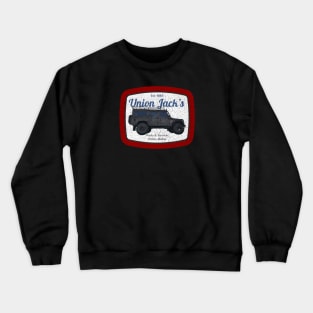 Union Jack's 4x4 - Land Rover (Distressed) Crewneck Sweatshirt